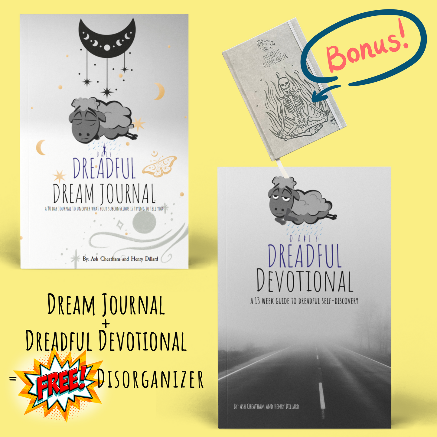 Dreadful Bundle -Buy the Dream Journal & Devotional get Disorganizer FREE