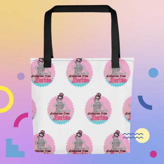 Existential Crisus Barbie Tote bag