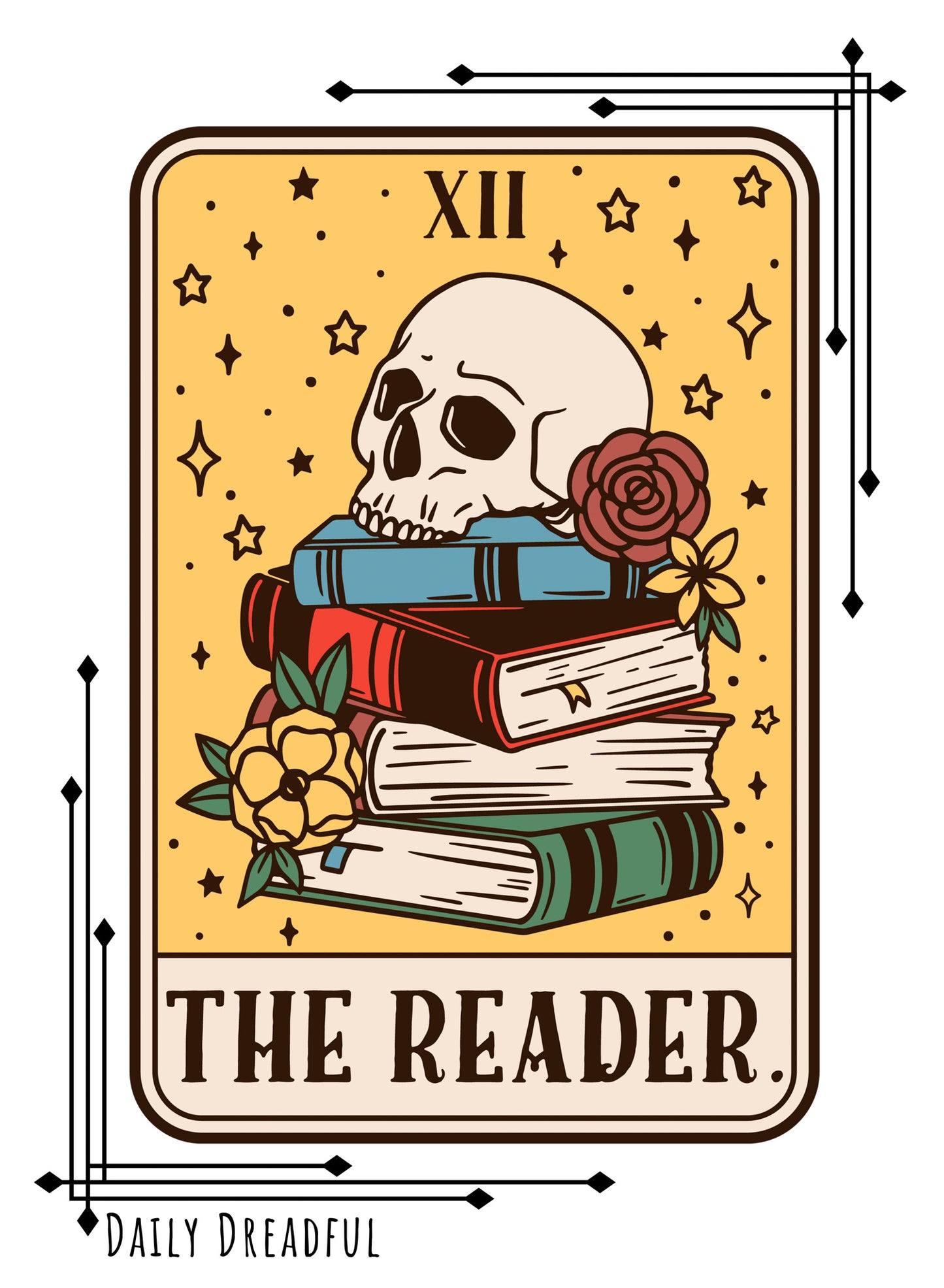 The Reader Sticker