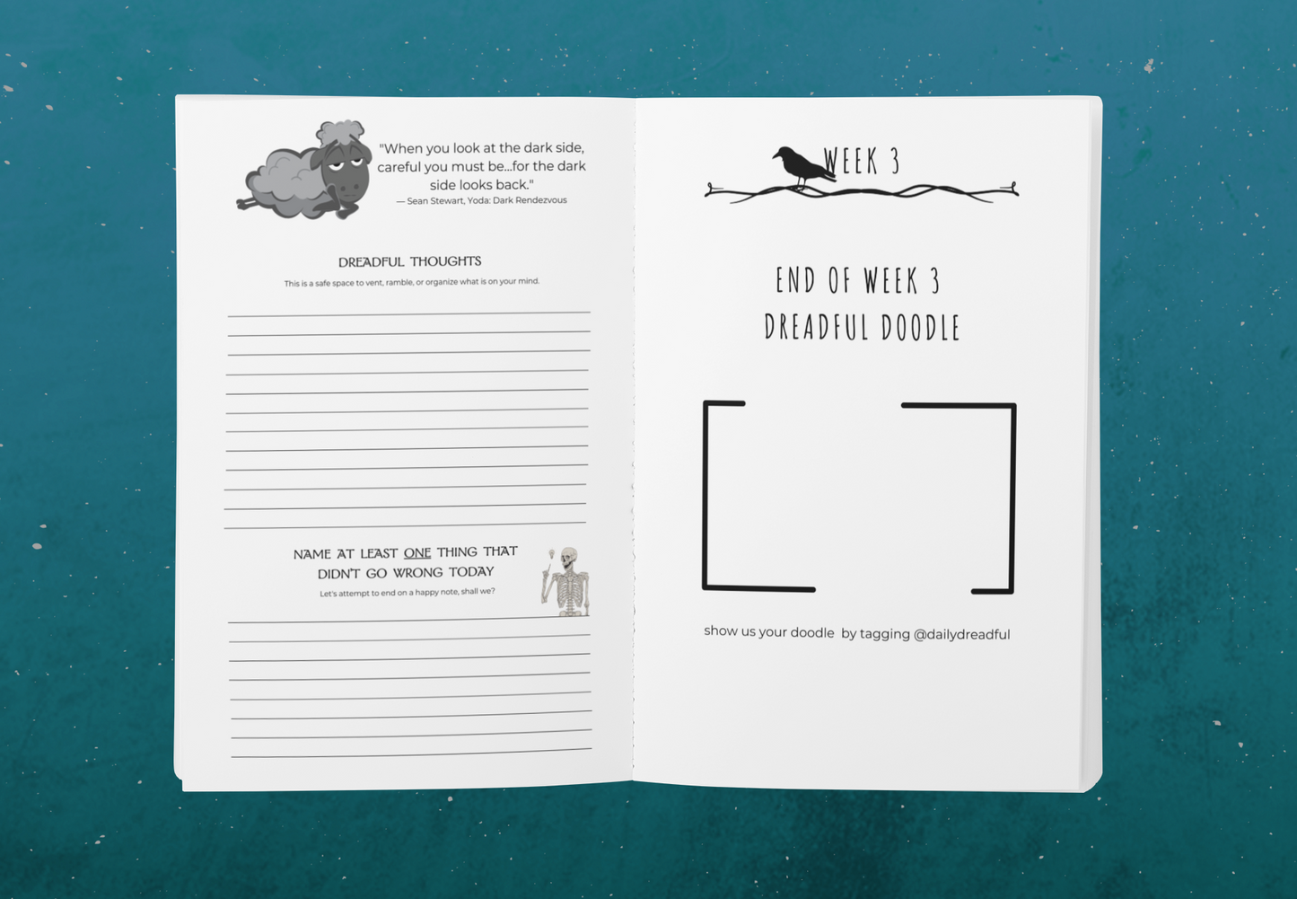 Daily Dreadful Devotional 13 week journaling guide