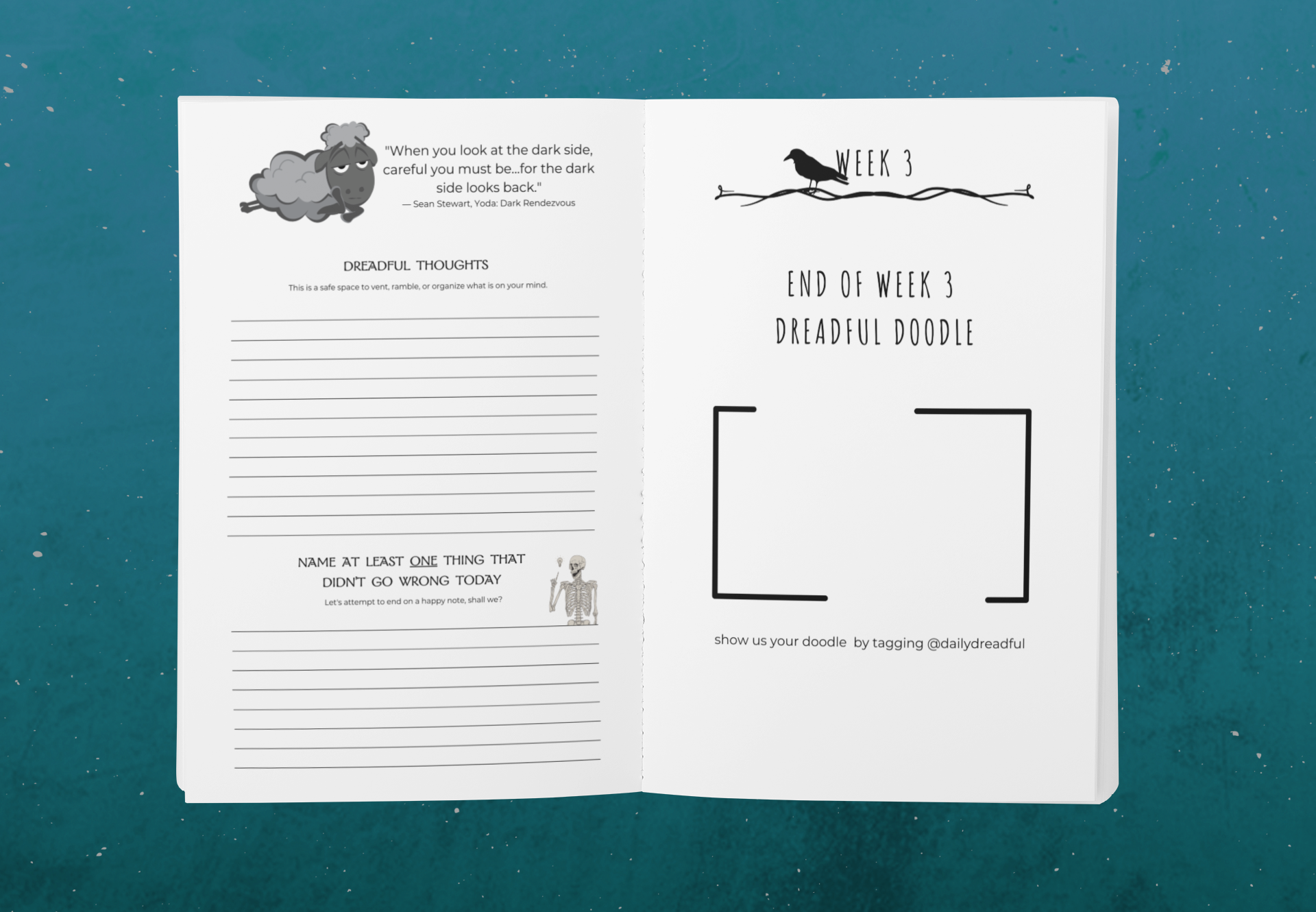 Daily Dreadful Devotional 13 week journaling guide