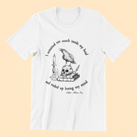 In My Head Poe Crow T-Shirt