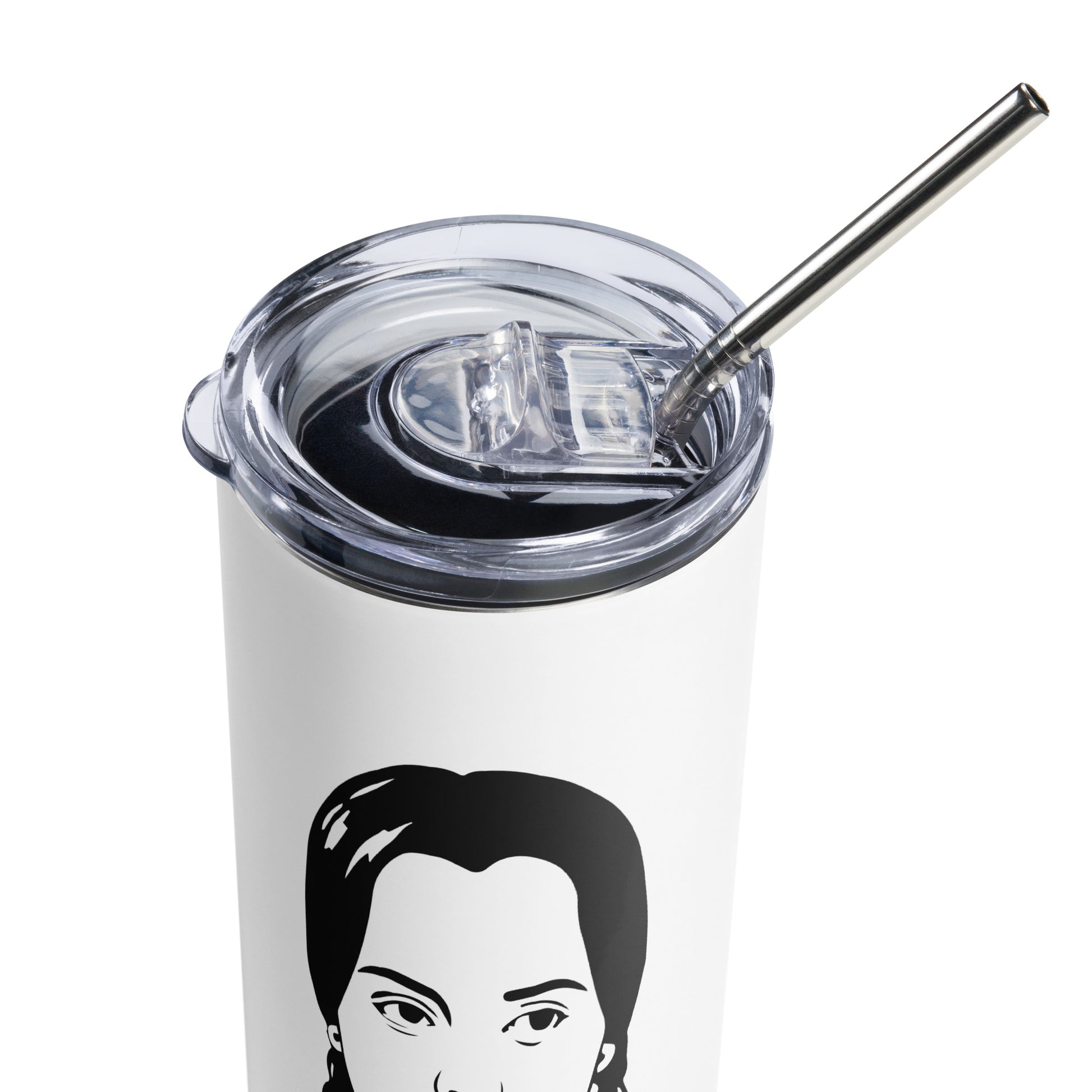 I'm Not Perky Wednesday Addams Family stainless steel tumbler