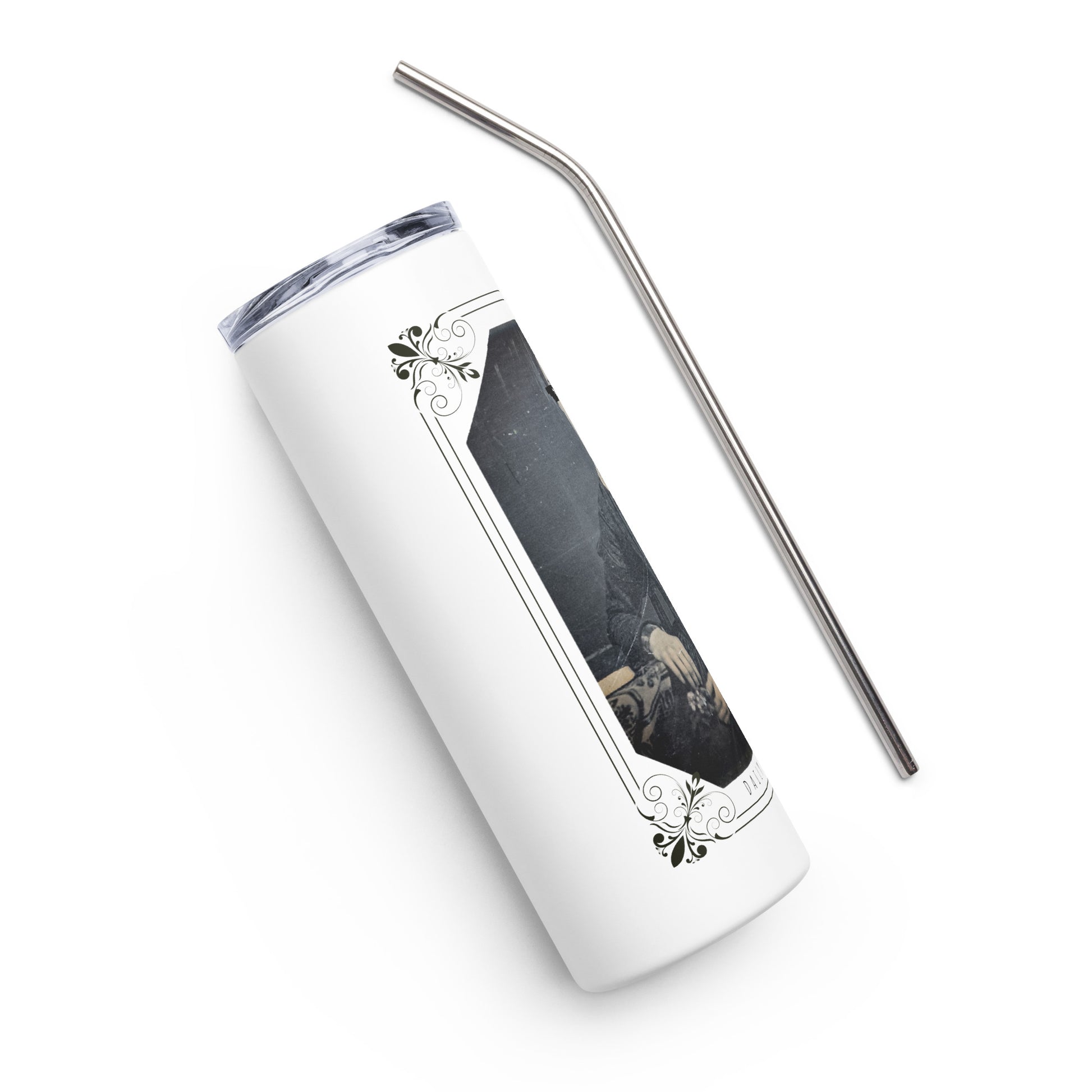 "Thug Emily Dickinson" Stainless steel tumbler