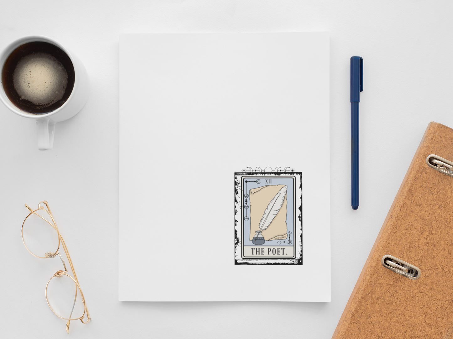 The Poet Sticker