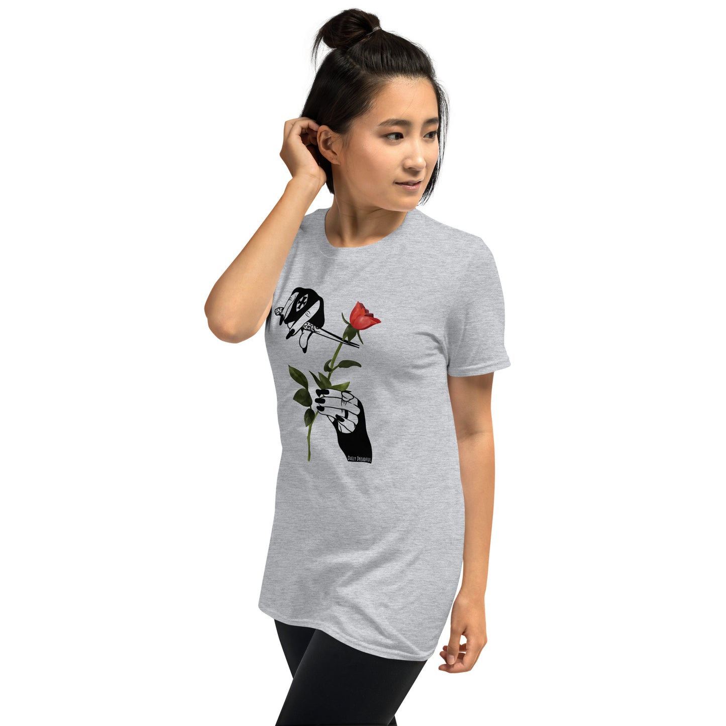 "Morticia's Rose" T-Shirt
