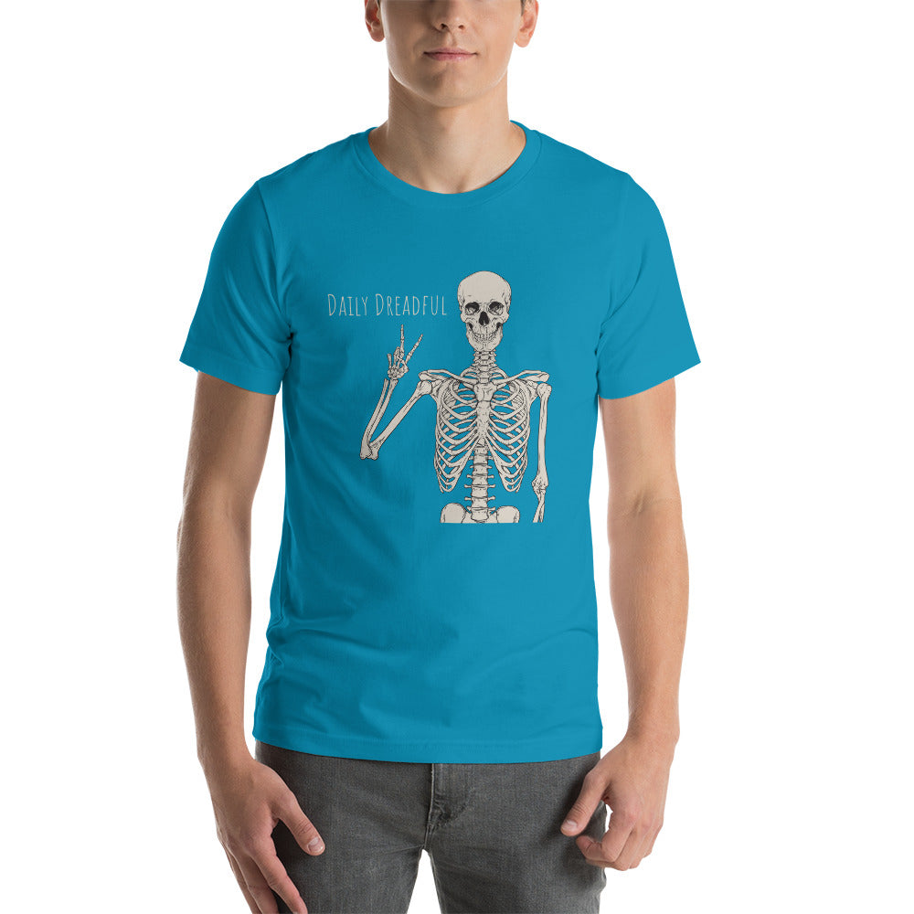 "Peace Out, Skelly" Unisex T-Shirt