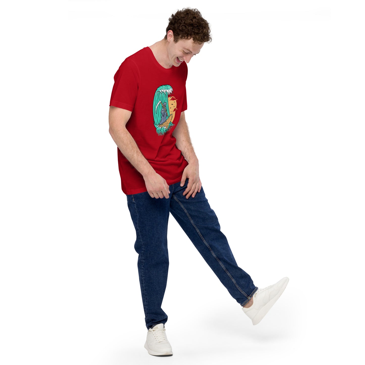 Men's Hang Dead red t-shirt, tee shirt, tee