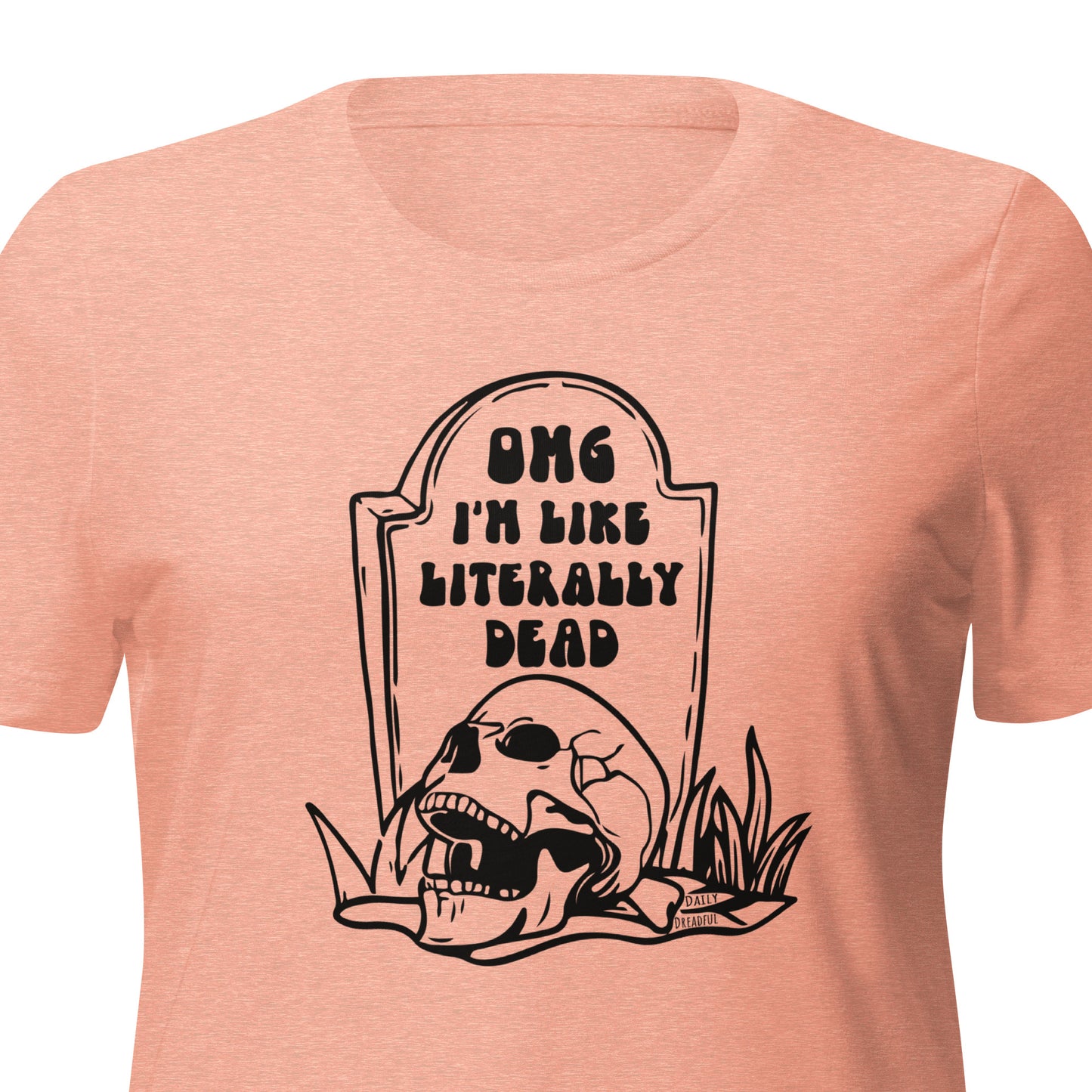 OMG Dead Women’s relaxed tri-blend t-shirt