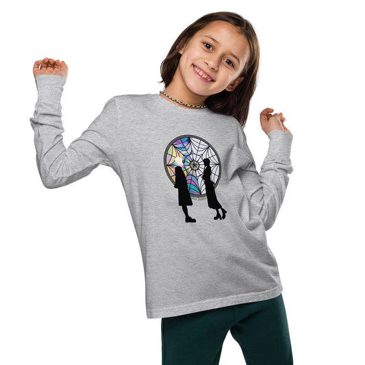 "Wednesday Addams and Enid Youth" long sleeve tee from Daily Dreadful