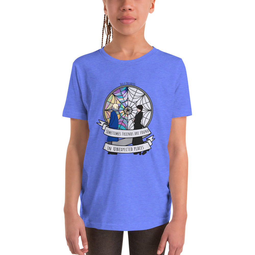 heather columbia "BFF's" Youth Short Sleeve T-Shirt from Daily Dreadful