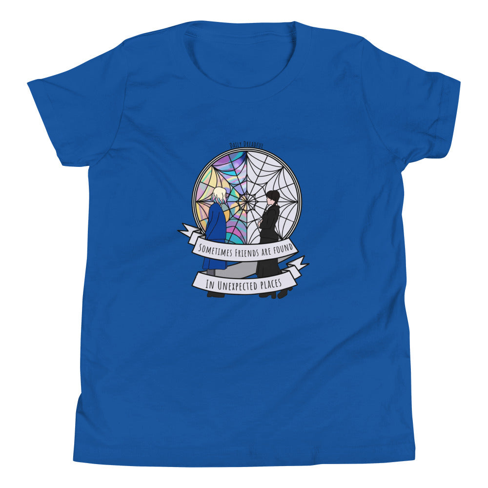 true royal "BFF's" Youth Short Sleeve T-Shirt from Daily Dreadful
